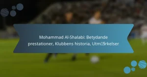 Mohammad Al-Shalabi: Betydande prestationer, Klubbens historia, Utmärkelser